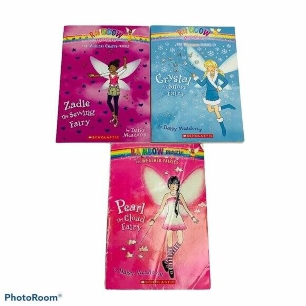 Rainbow Magic Books Series Magical Crafts Weather Fairies Daisy Meadows Lot of 3